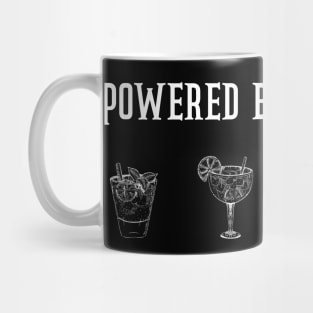 Funny Powered by campfires & cocktails Mug